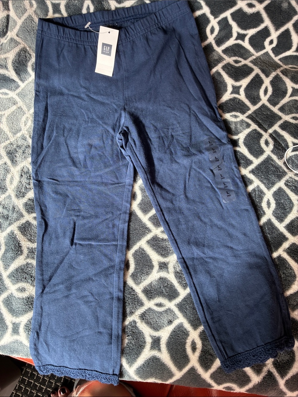 VINTAGE - GAP KIDS Blue capri leggings NWT